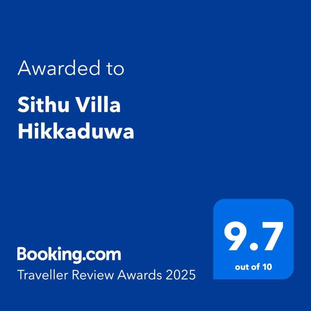 Sithu Villa Хиккадува Экстерьер фото